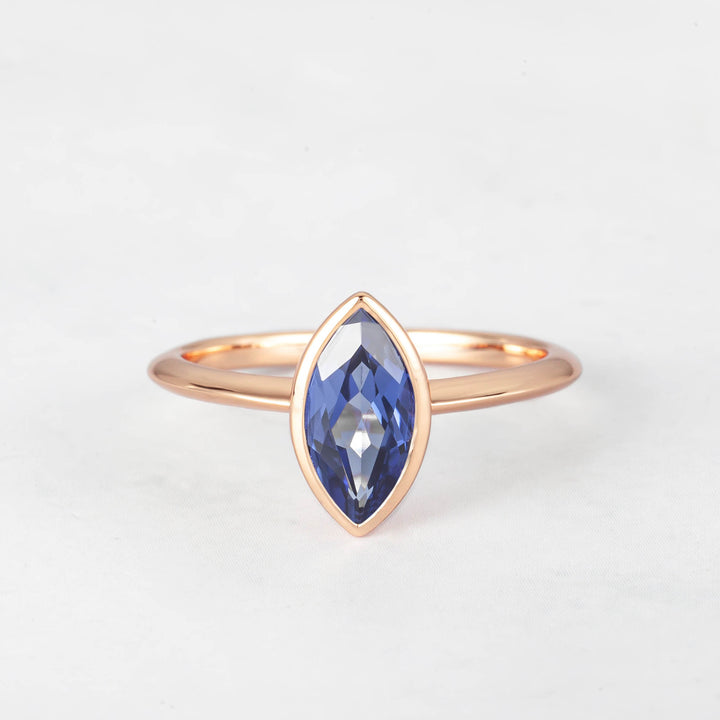 Satra Marquise Sapphire Ring