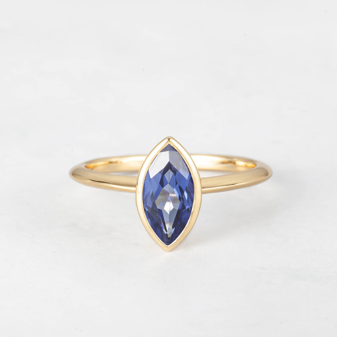 Satra Marquise Sapphire Ring