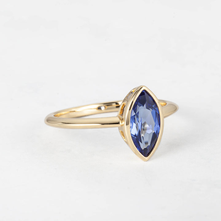 Satra Marquise Sapphire Ring