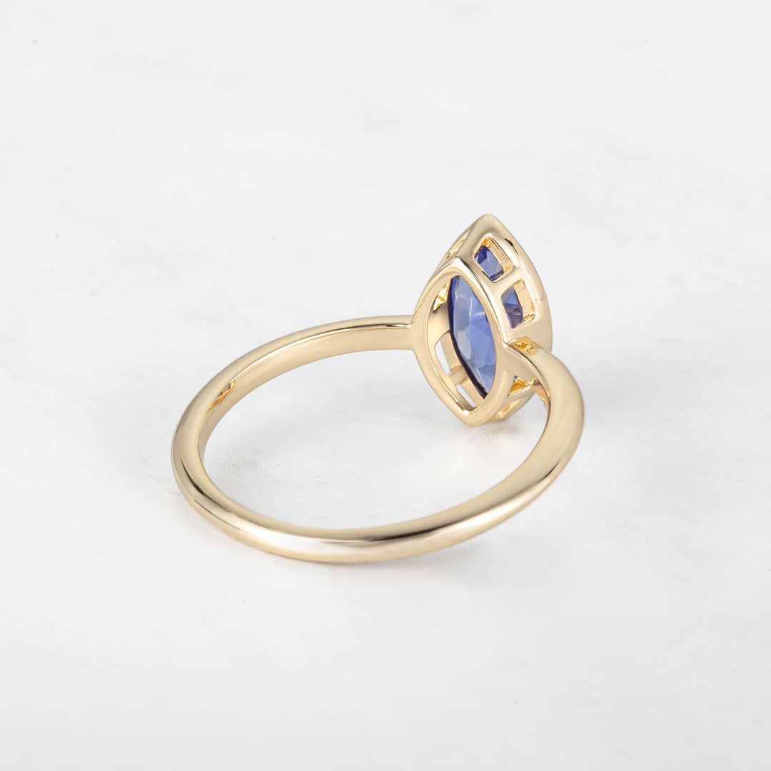 Satra Marquise Sapphire Ring